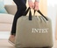 Intex 64122ND Pillow Twin 1-Persoons Luchtbed 99x191x42 cm + Ingebouwde Pomp Zwart