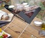 InnovaGoods Foldecue Mini Folding Portable Charcoal Barbecue - Compact Tabletop BBQ Grill 31x28x30cm