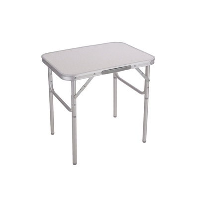 Marbueno Folding Camping Table 60x25x45cm - Lightweight Aluminum Portable Table with Adjustable Height & Carry Handle