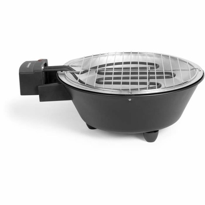 Livoo DOC267 Electric Table Barbecue - 1250W Indoor Grill with Water Pan & Non-Stick Coating
