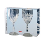 Mepal Wine Glass Set 200ml SAN - Unbreakable Plastic Wine Glasses 2-Pack